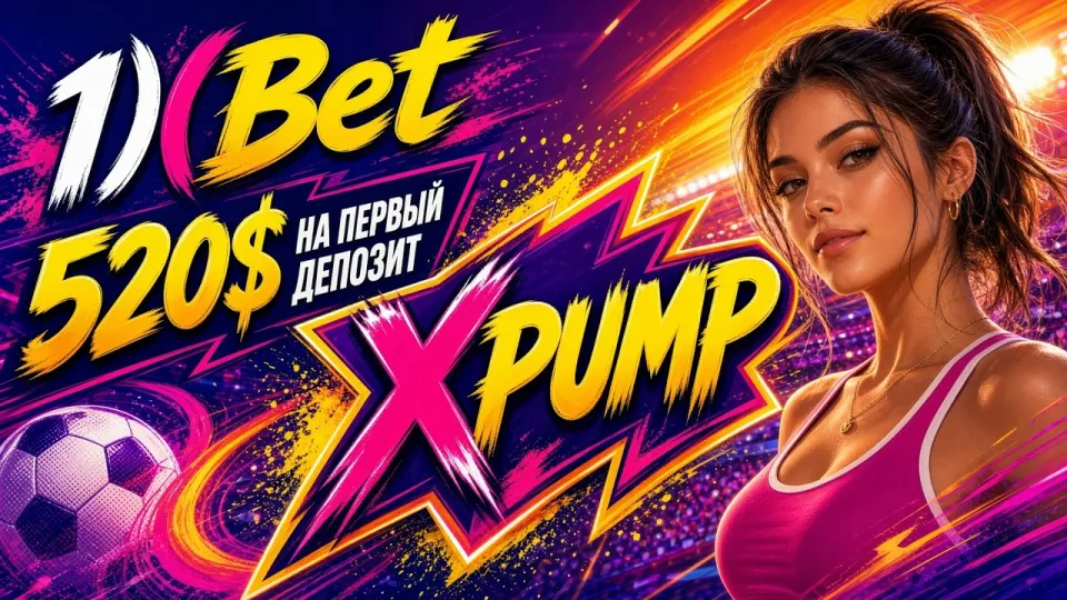 1XBET Казахстан, как начать ставить с промокодом XPUMP